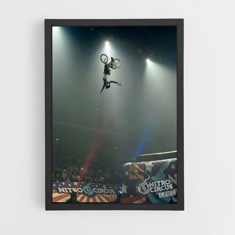 Poster Nitro Trickster – affiche Motocross freestyle (vue 2)